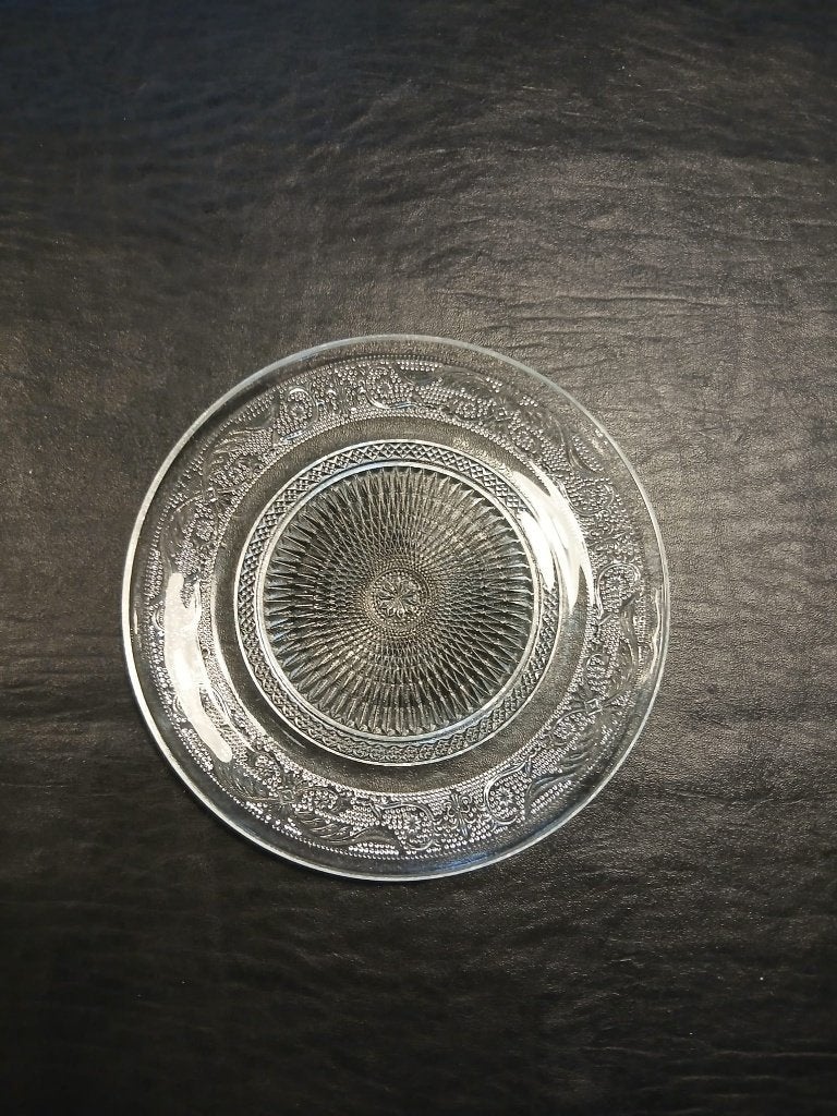 gebaksbordje (1), Ophalen, Vintage, Bord(en), Glas