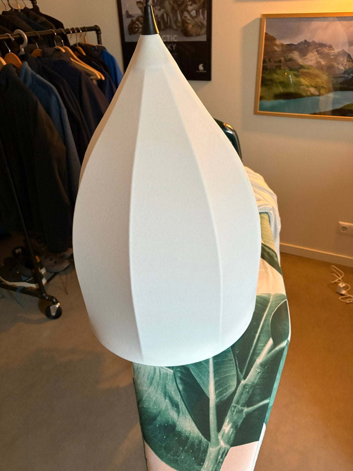 Moooi Dome lamp - Design hanglamp, Huis en Inrichting, Ophalen, Gebruikt, Textiel, E27 (groot)