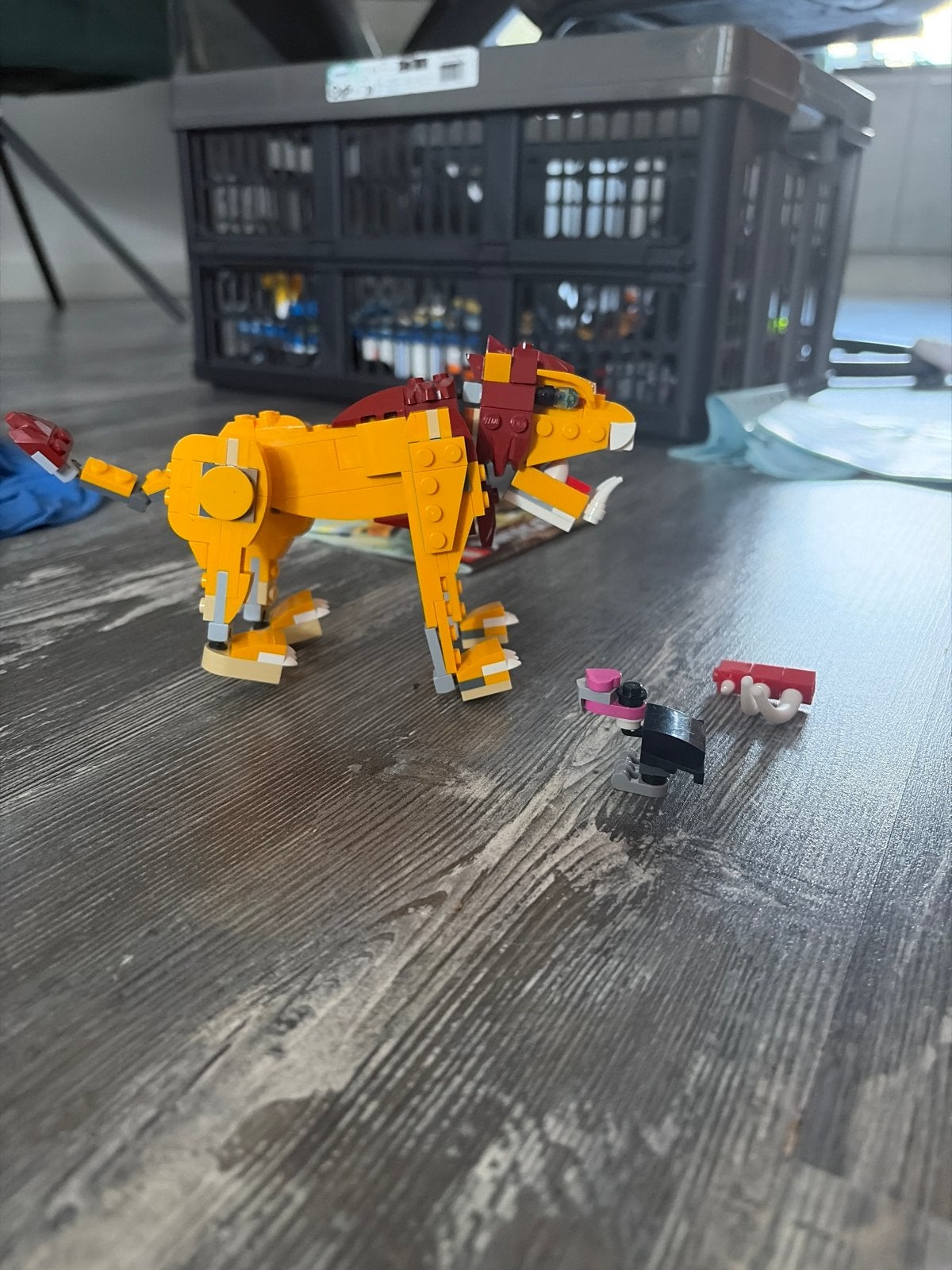 Lego Creator 3-in-1 Machtige Leeuw 31112, Ophalen, Zo goed als nieuw, Overige merken