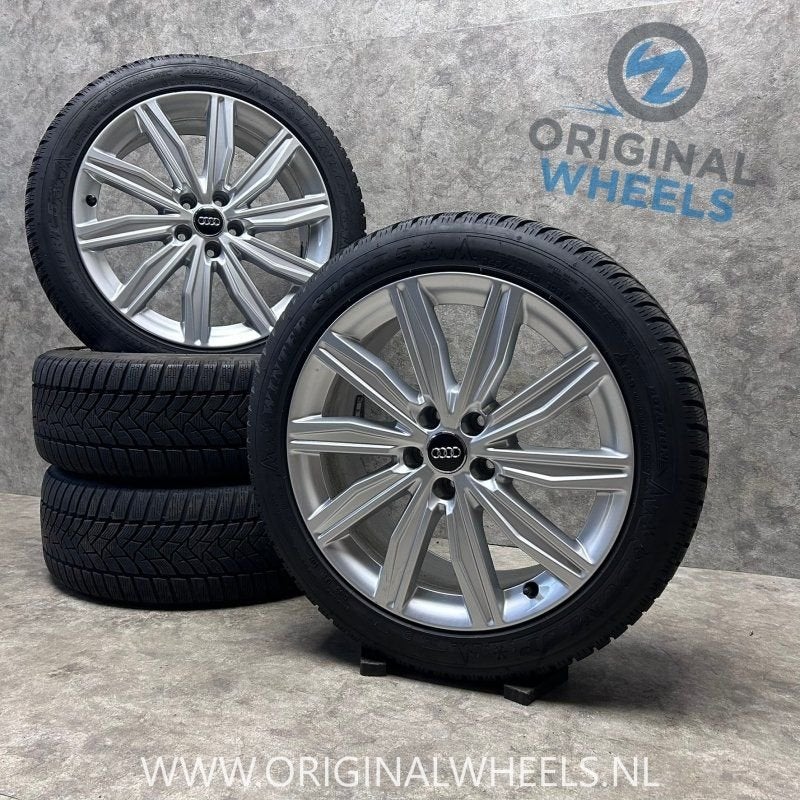 19  inch originele velgen + winterbanden Audi A6 A7 4K C8, 19 inch, Gebruikt, -, -