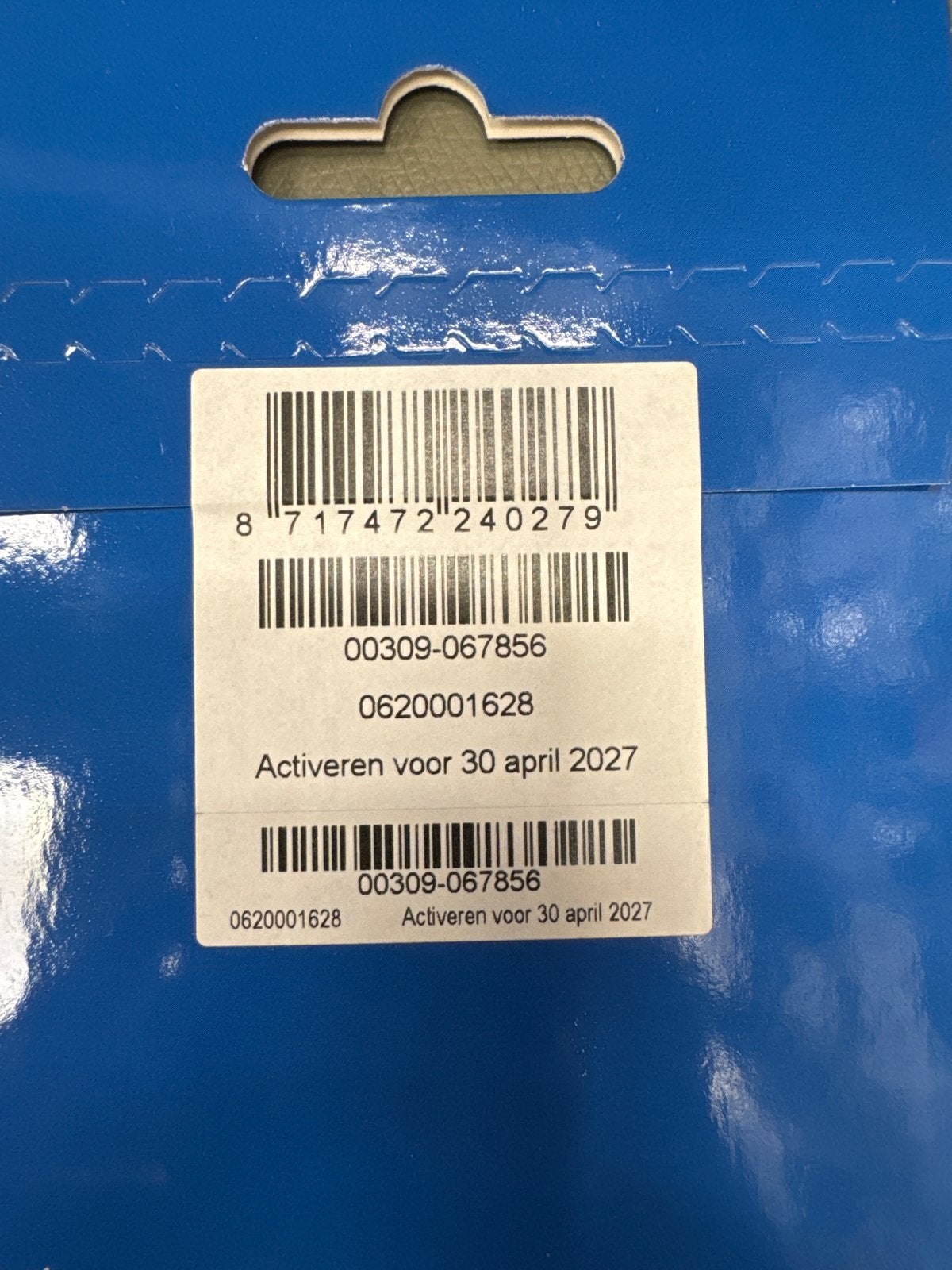 Mooi en makkelijk telefoonnummer 0620001628, Telecommunicatie, Ophalen of Verzenden, Nieuw, Overige providers, Prepaidkaart