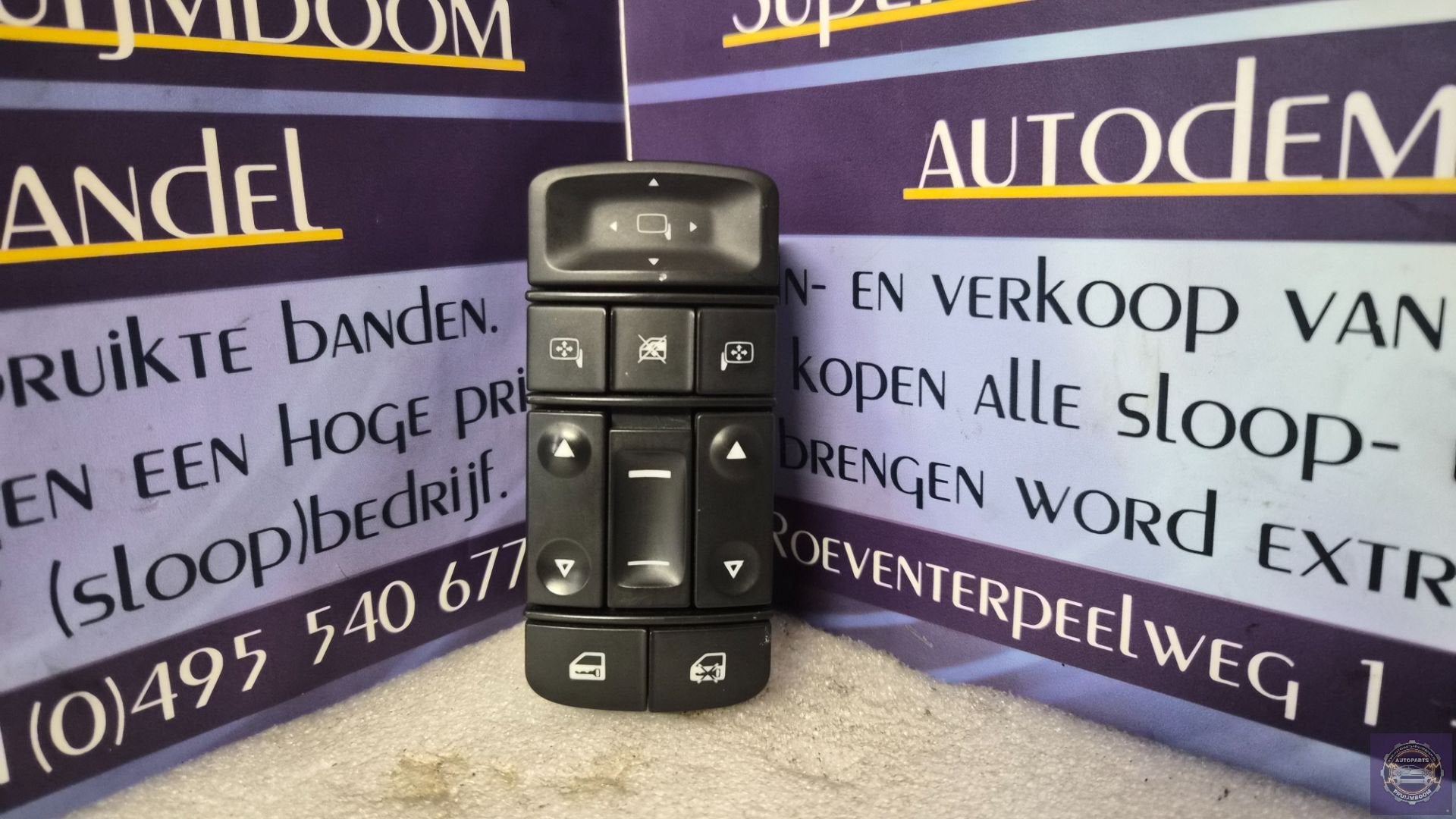 Opel Vectra C bj2006 Raambediening schakelaar 687833988, Auto-onderdelen, Gebruikt, Opel Automobile GmbH, Ophalen of Verzenden
