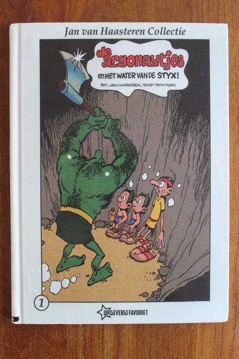 Argonautjes Het water van de Styx Jan v Haasteren Collectie, Eén stripboek, Ophalen of Verzenden, Gelezen