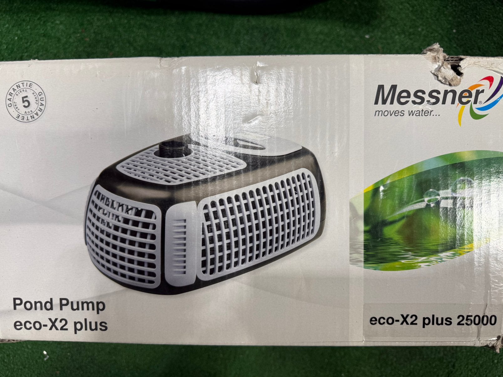 Nieuw nooit gebruikt Messner Eco-X2 Plus 25000 vijverpomp, Ophalen of Verzenden, Zo goed als nieuw, Vijverpomp
