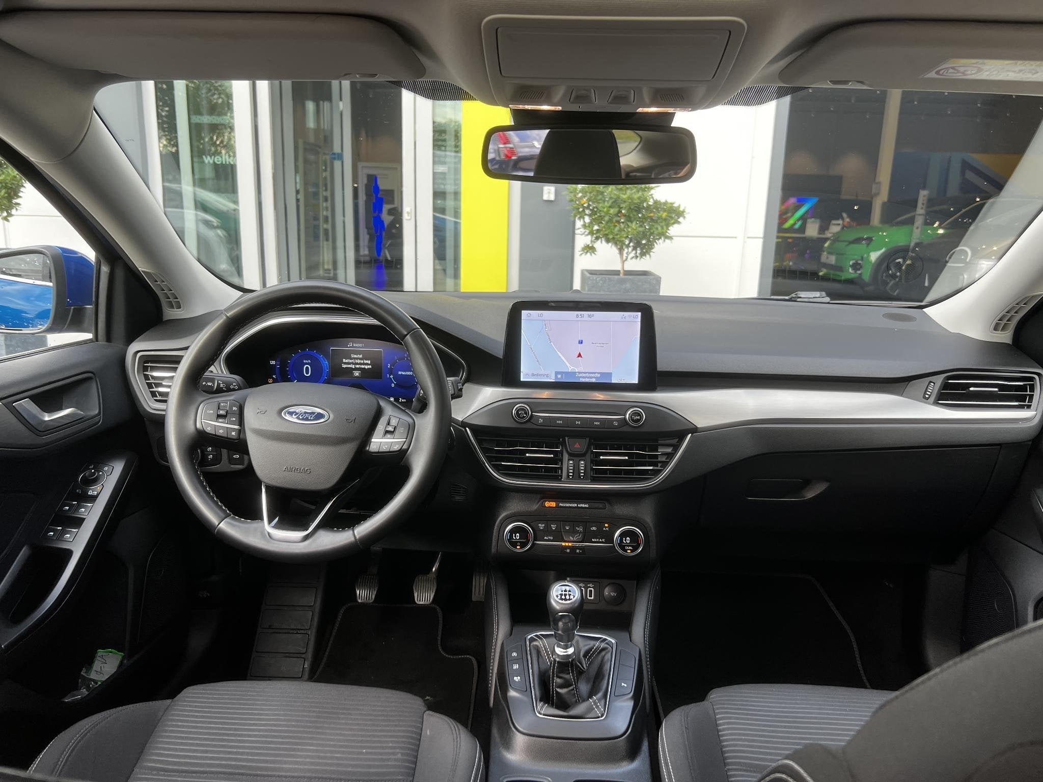 Ford Focus Wagon 1.0 EcoBoost Hybrid Titanium X Business | P, Auto's, Ford, Gebruikt, Met garantie (alle), Blauw, Origineel Nederlands