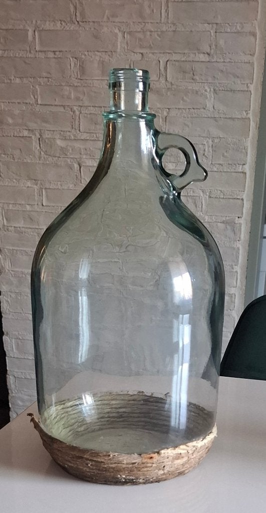 Oude Gistingfles 5 liter, Ophalen
