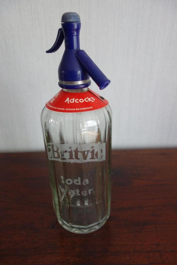 Sodawater fles bruiswater Britvic, Ophalen of Verzenden