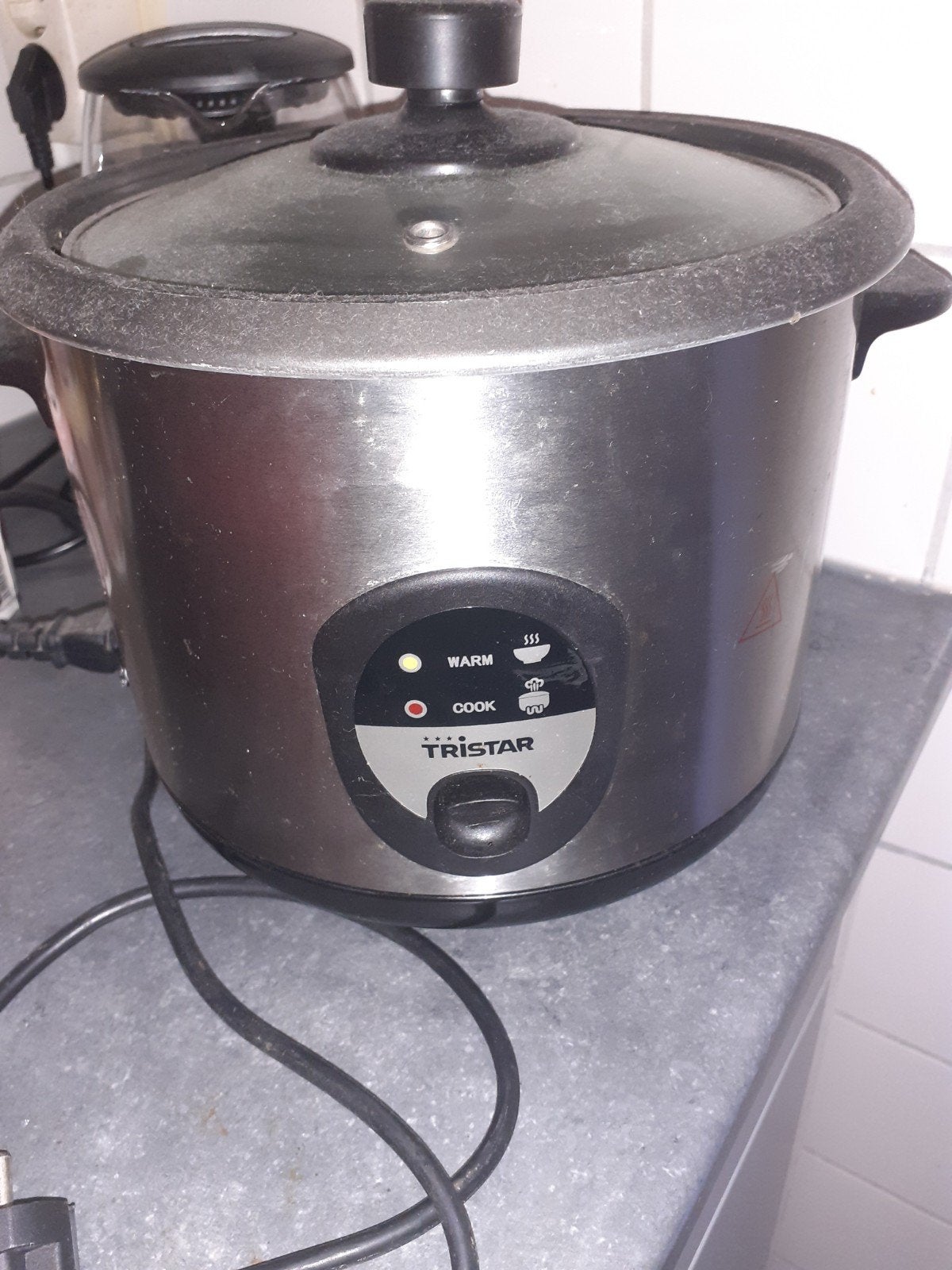 rijst pan, Ophalen