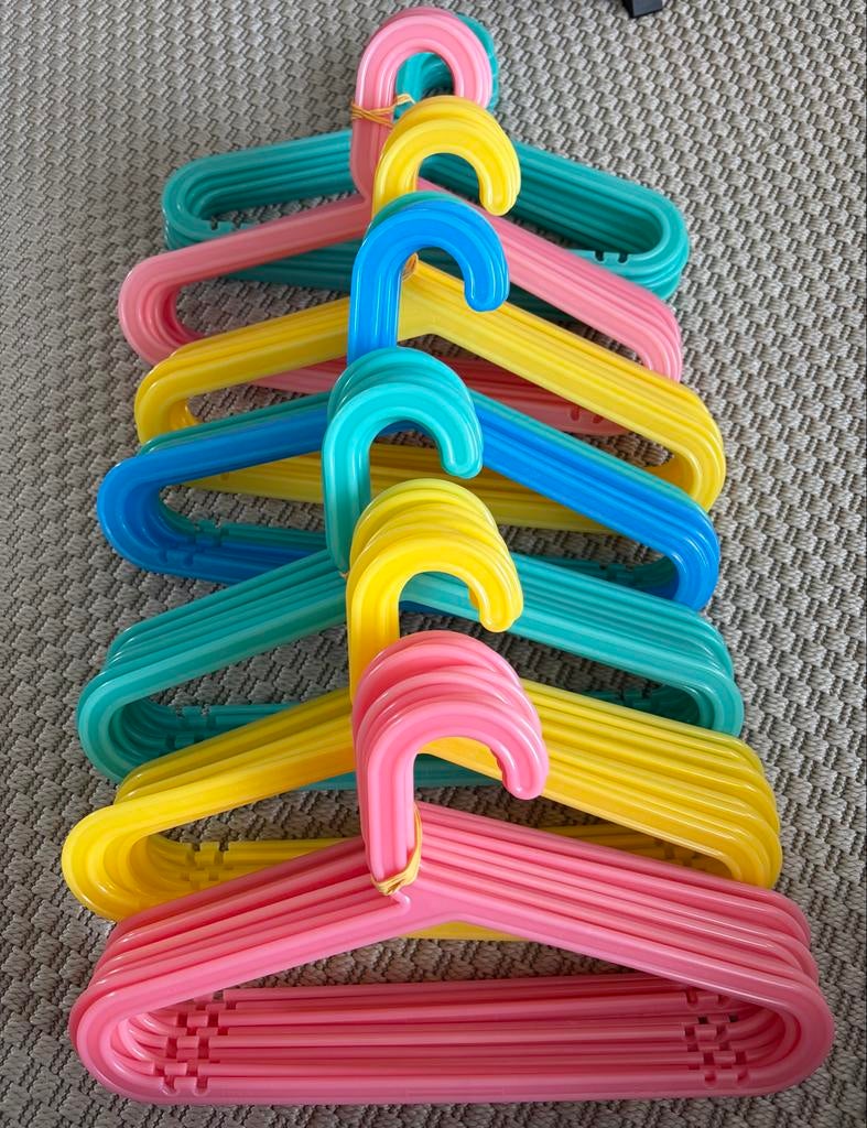 IKEA kinderkledinghangers, set van 10 stuks, Kleding | Dames, Kledinghangers, Ophalen, Gebruikt, Kunststof, Kinderen