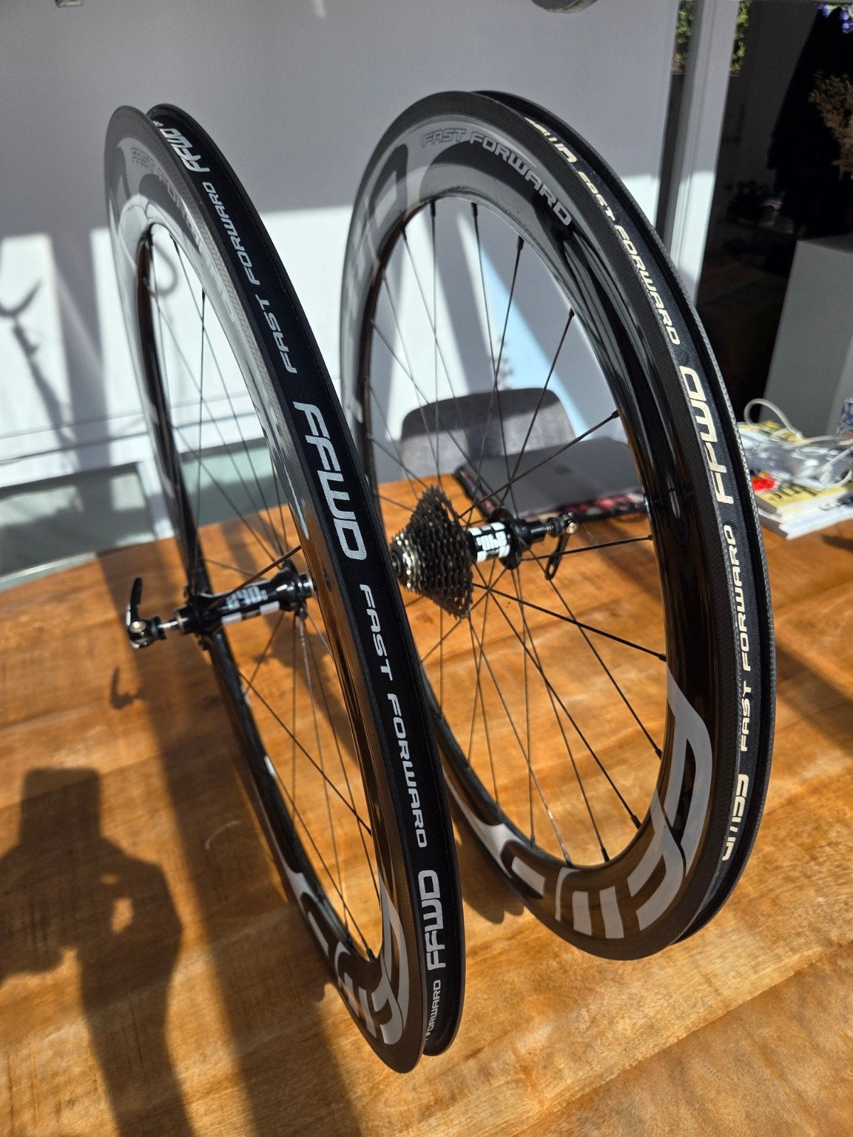 FFWD F6R Aerodynamische Carbon Wielset (60mm diep), Overige merken, Ophalen of Verzenden, Zo goed als nieuw, Racefiets