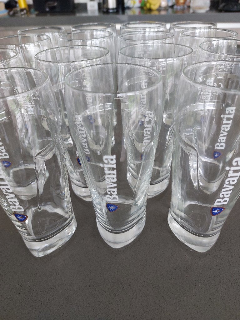 Bavaria bierglazen, Ophalen of Verzenden, Zo goed als nieuw, Bierglas