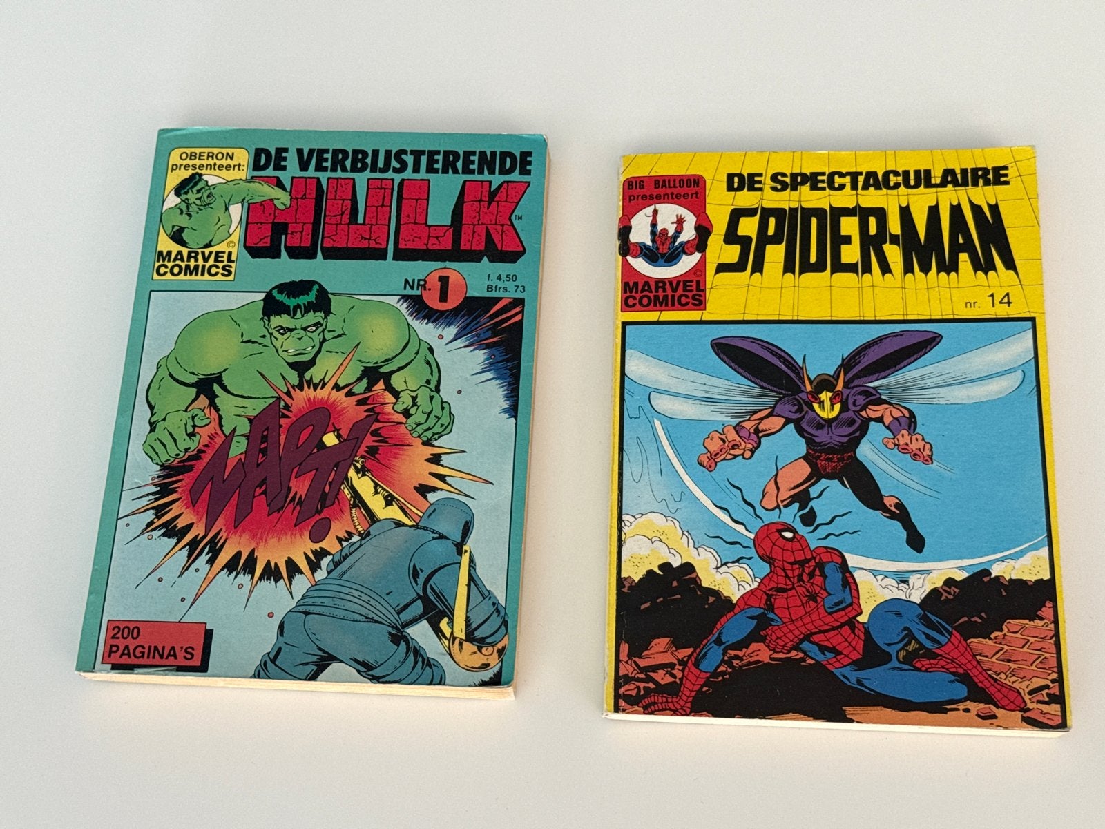 De Verbazingwekkende Hulk & Spider-Man Comics, Boeken, Meerdere comics, Ophalen of Verzenden, Gelezen, Amerika