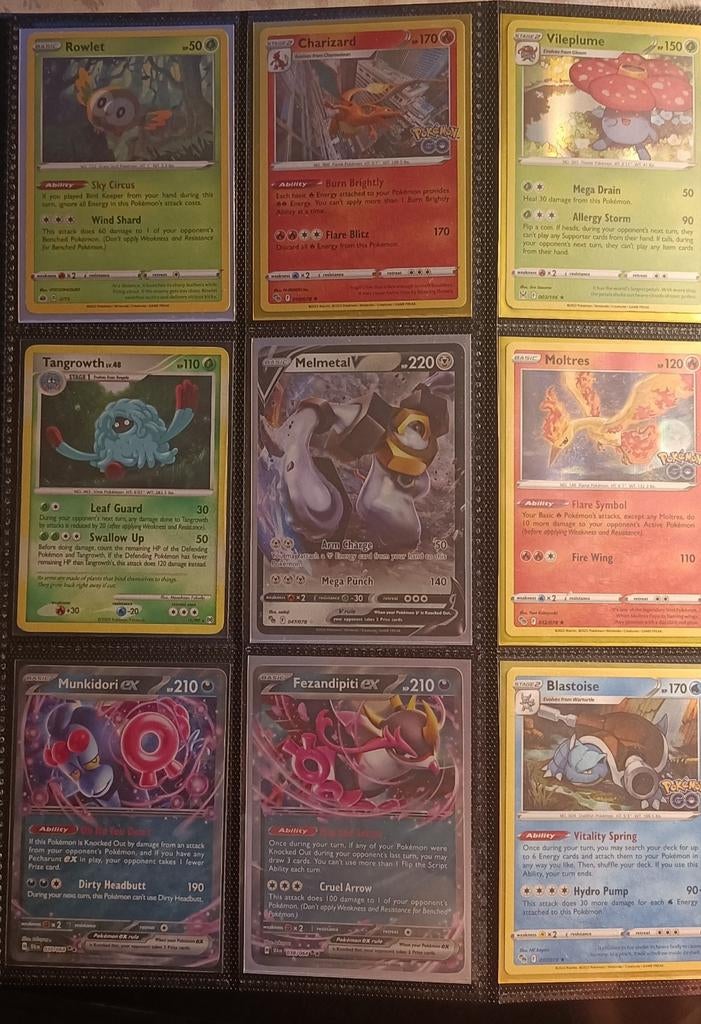 Pokemon kaarten, Ophalen of Verzenden, Zo goed als nieuw, Meerdere kaarten