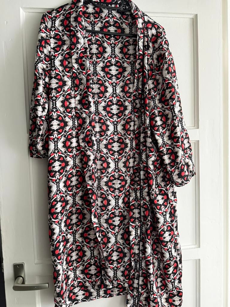Vila maat M dames tuniek lange vest kimono zomers, Maat 38/40 (M), Overige kleuren, Ophalen of Verzenden, Zo goed als nieuw