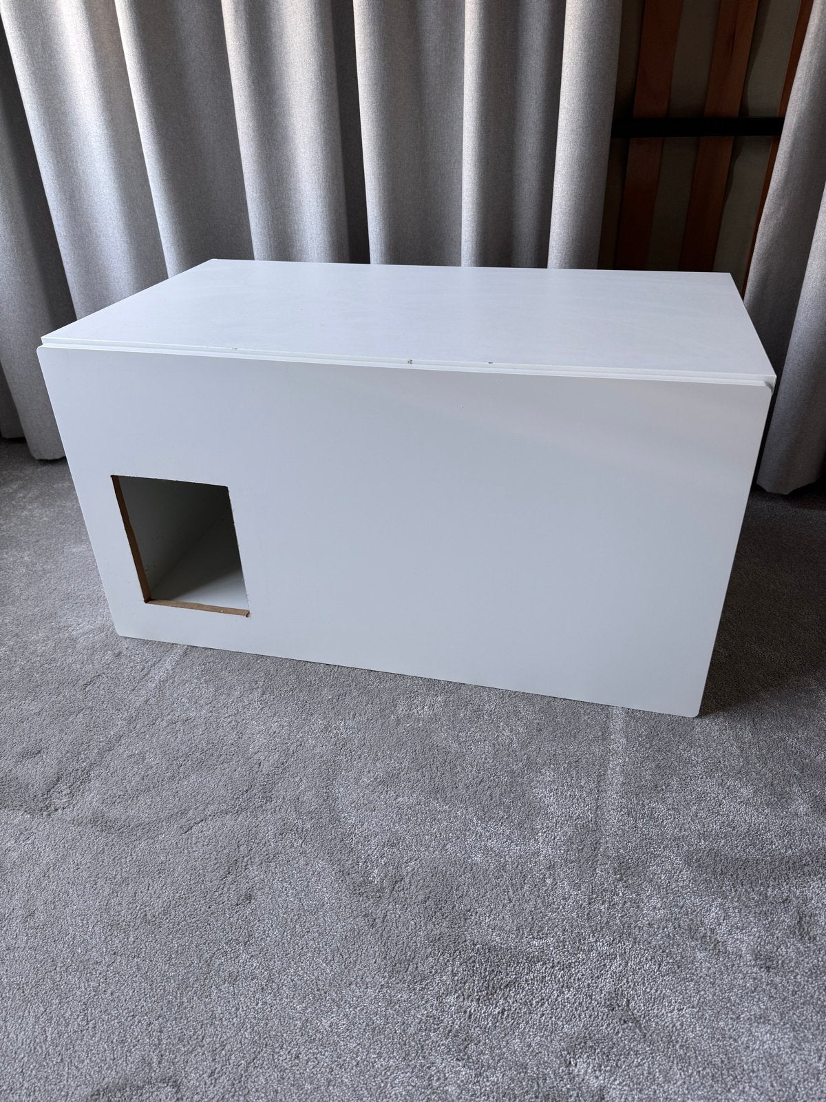 - Kattenbakmeubel - IKEA Hack - Småstad, Ophalen, Zo goed als nieuw
