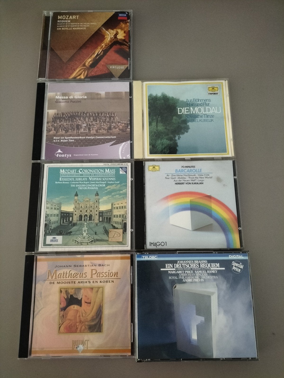 Diverse collectie klassieke muziek CD's, Ophalen of Verzenden, Romantiek, Gebruikt, Orkest of Ballet