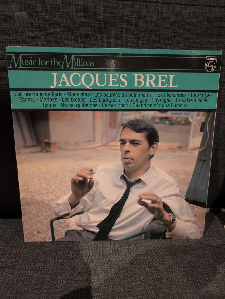 LP - Jacques Brel - Jacques Brel, Ophalen of Verzenden, Gebruikt, 12 inch
