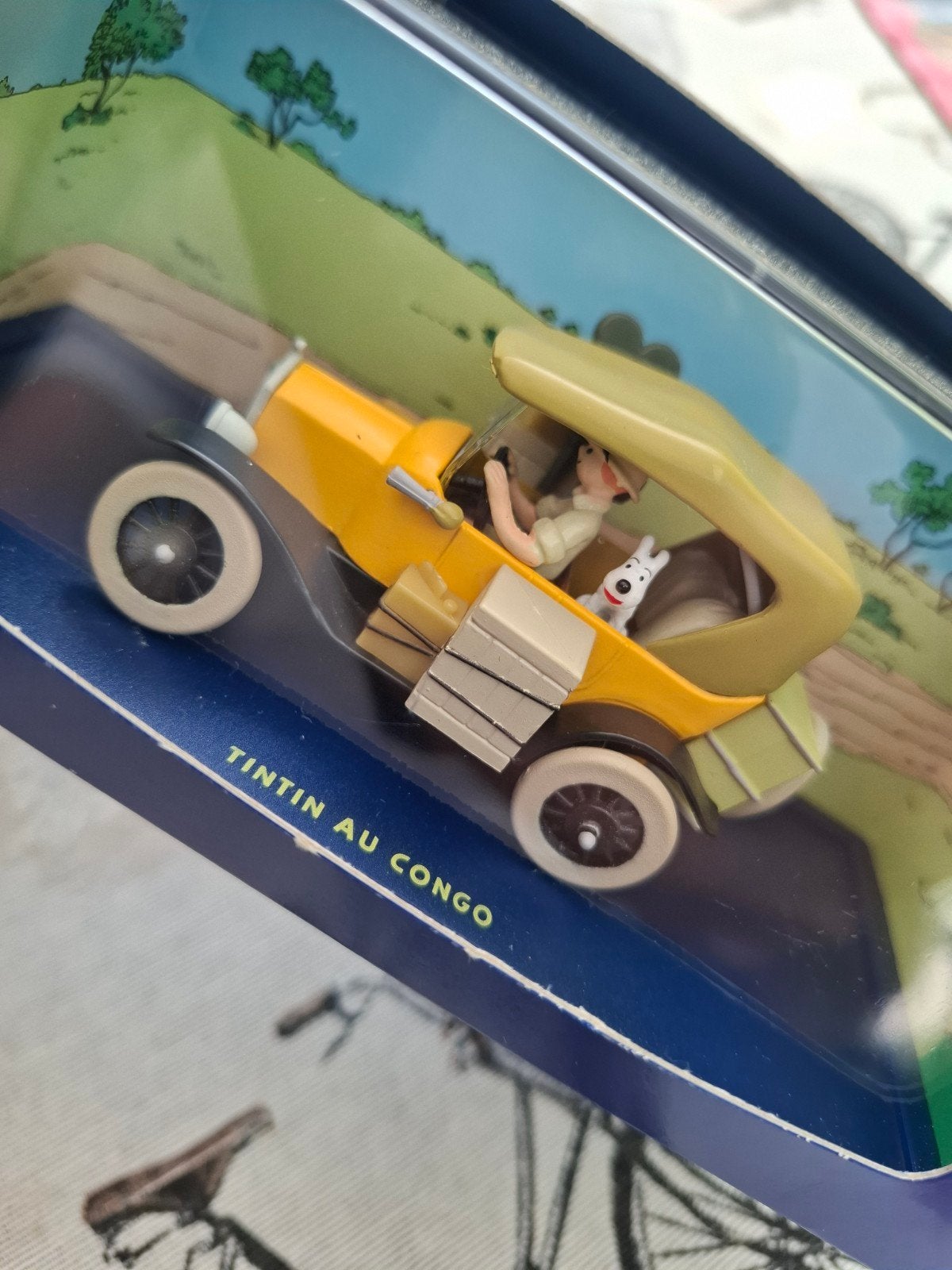 Kuifje in Afrika Ford T modelauto - Editions Atlas, Ophalen of Verzenden
