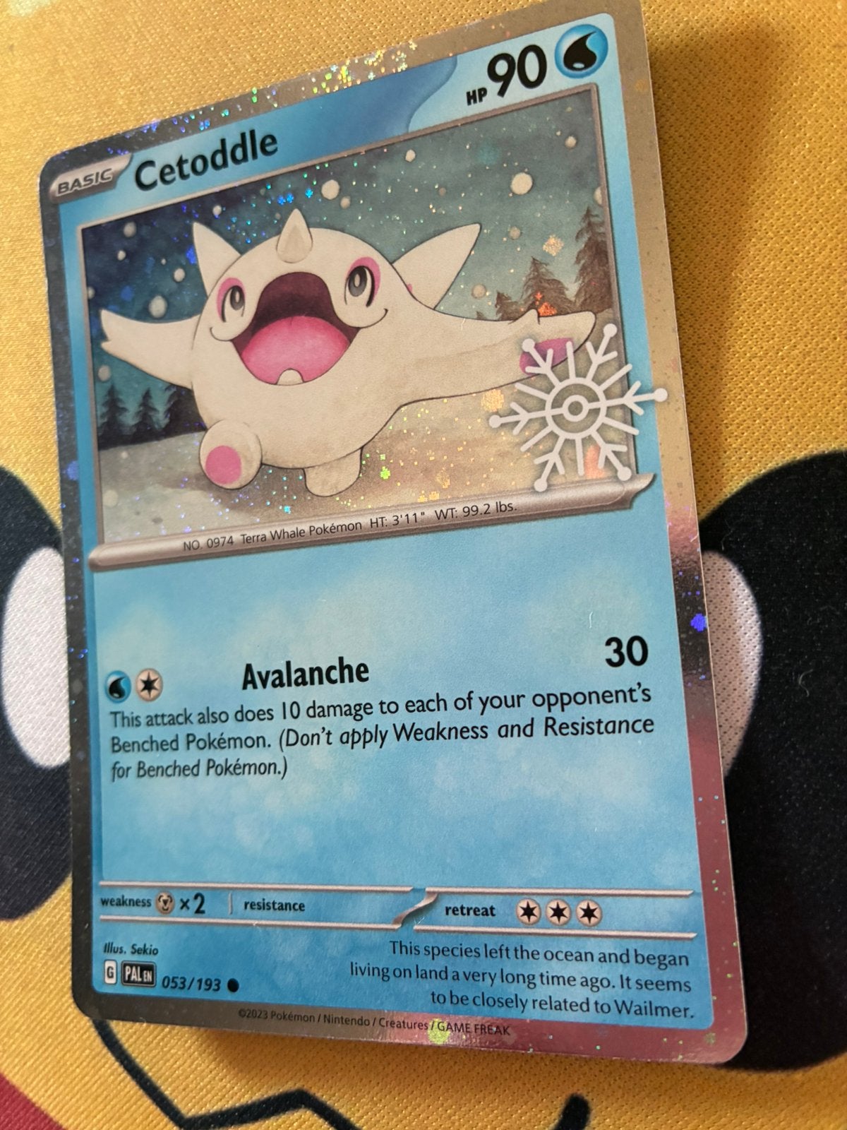 Cetoddle 053/193 – Holiday Calendar – Cosmos Holo –Snowflake, Ophalen of Verzenden, Zo goed als nieuw