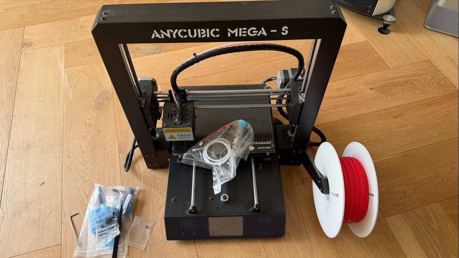 Anycubic Mega-S 3D-printer, Ophalen, Gebruikt, Filament