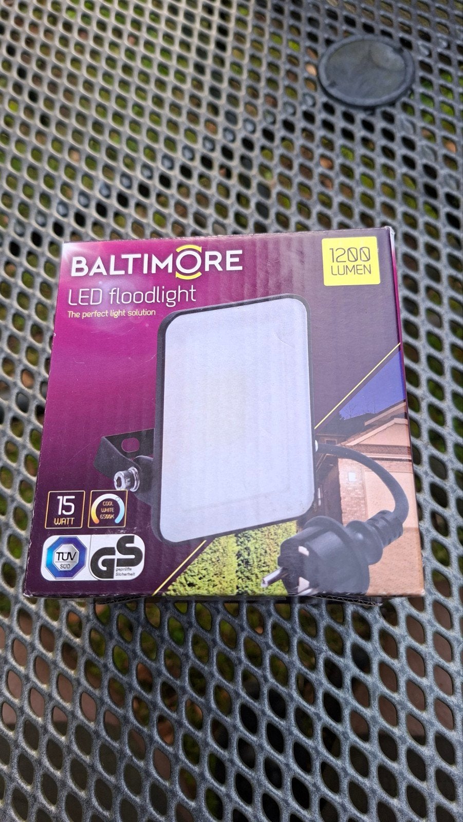 Baltimore LED Floodlight 15W - 1200 Lumen, Overige materialen, Minder dan 50 watt, Overige typen, Nieuw