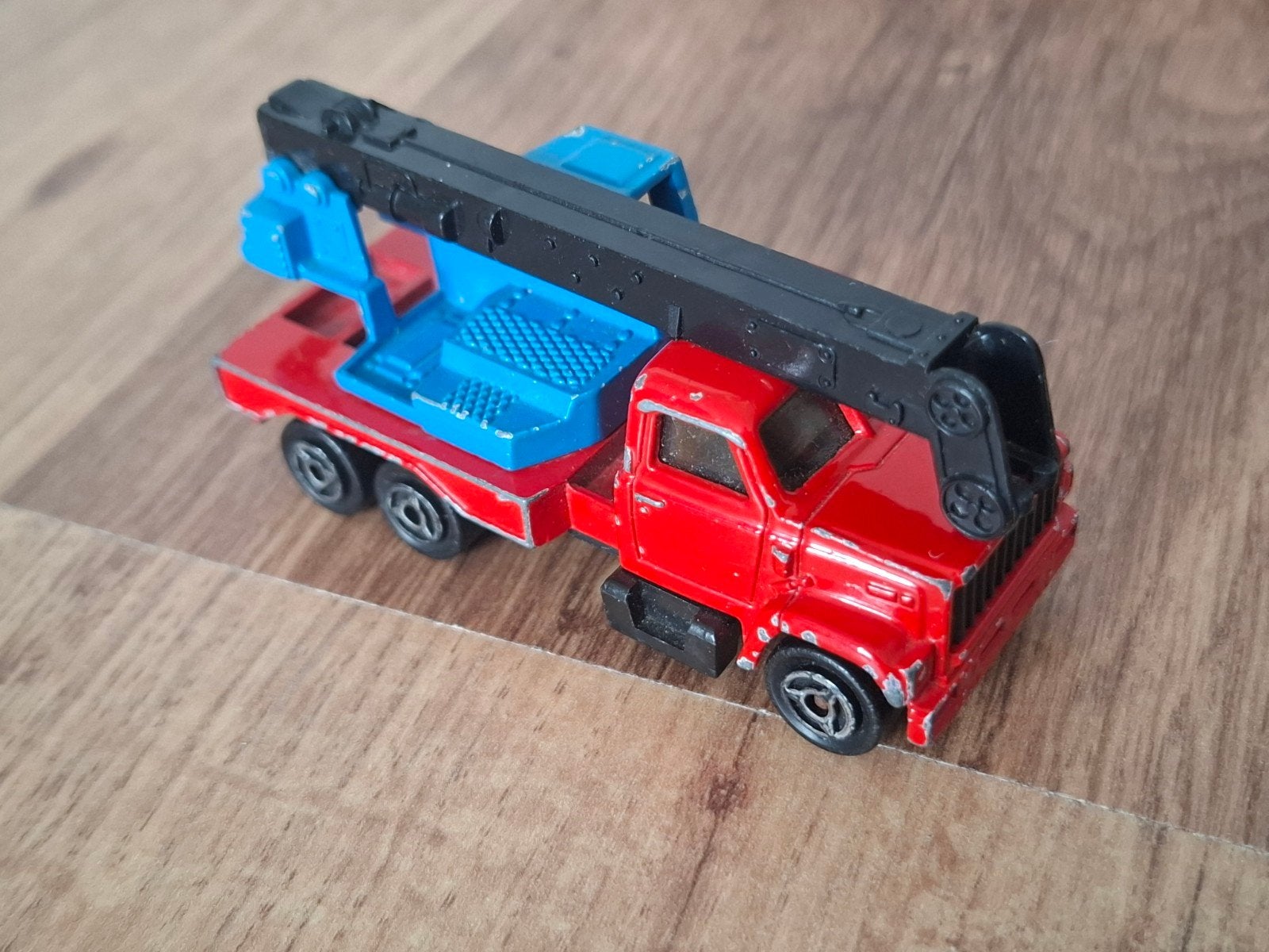 Kraanwagen MAJORETTE, Ophalen of Verzenden, Gebruikt, Bus of Vrachtwagen
