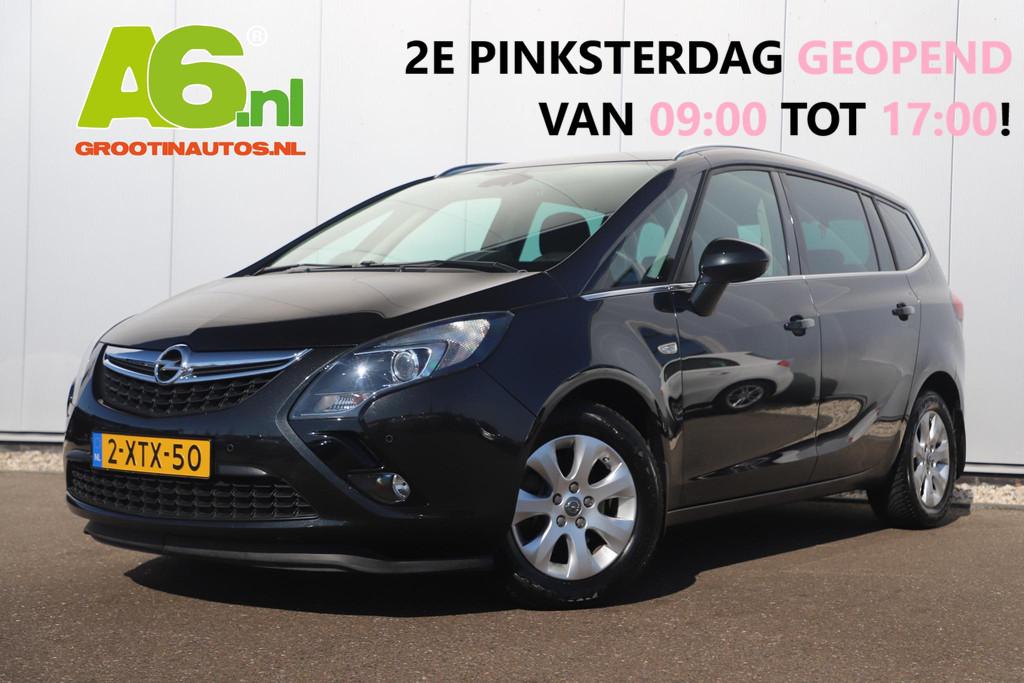 Opel Zafira Tourer 1.4 Business+ 140PK Automaat Trekhaak Nav, Euro 5, Gebruikt, 4 cilinders, Met garantie (alle)