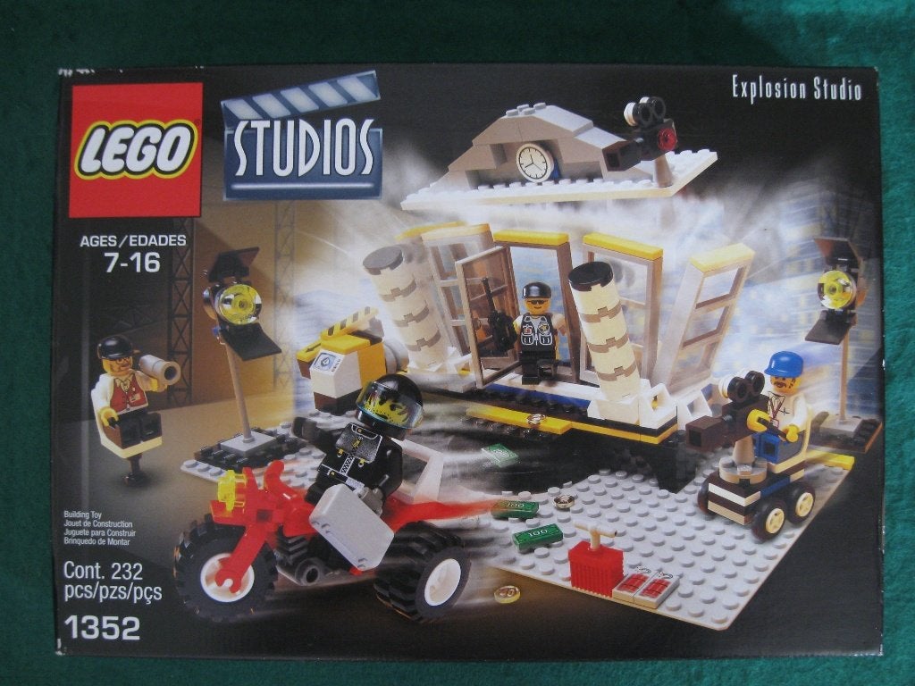 Lego 1352 Studio Explosion, Inclusief instructies, Lego, Ophalen of Verzenden, Zo goed als nieuw