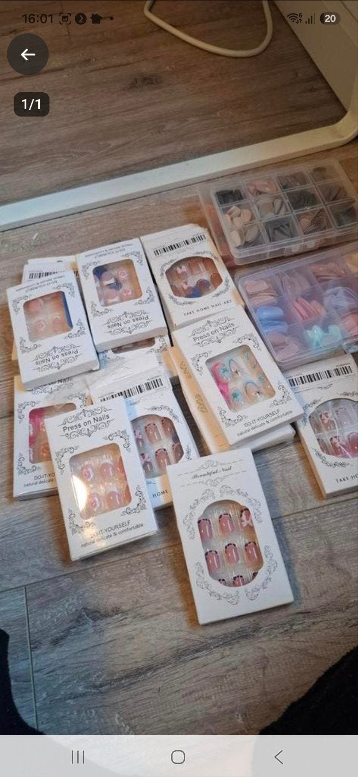 Diverse set nepnagels - Press on Nails, Ophalen of Verzenden, Nieuw, Overige typen