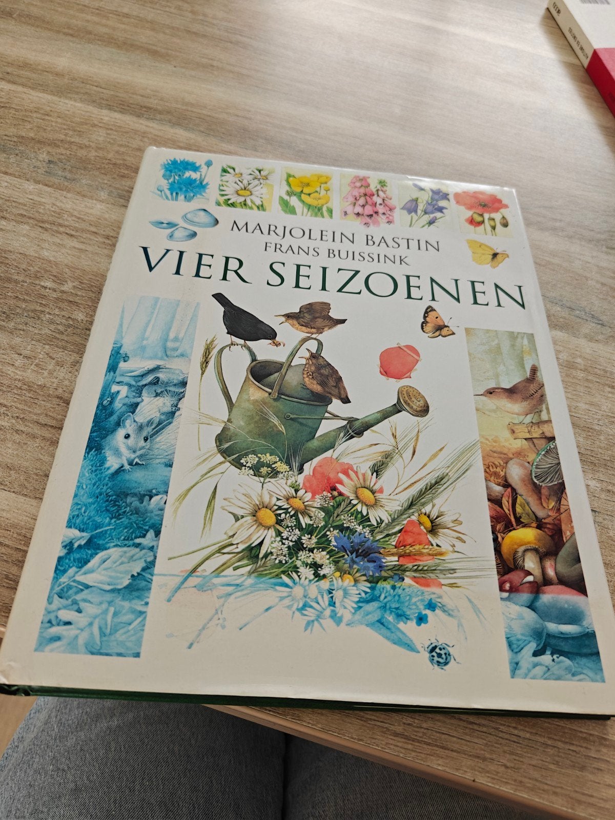 Frans Buissink Marjolein Bastin - Vier seizoenen, F. Buissink; Marjolein Bastin, Ophalen of Verzenden, Zo goed als nieuw, Natuurwetenschap