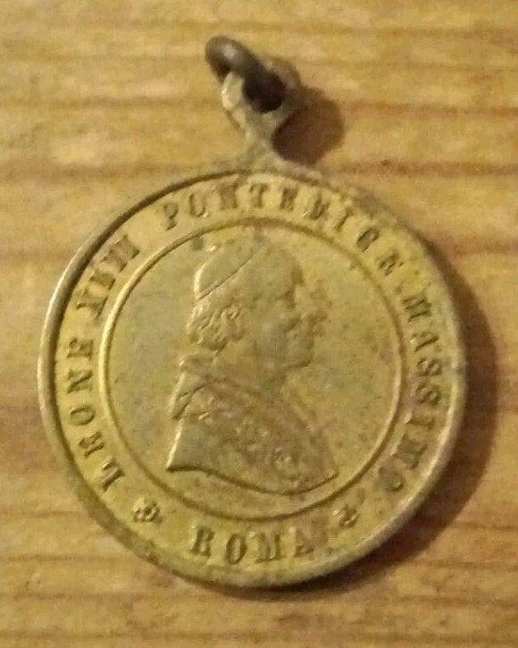 25 jarig jubileum 1879 van de onbevlekte ontvangenis 1854, Ophalen of Verzenden, Overige materialen, Buitenland