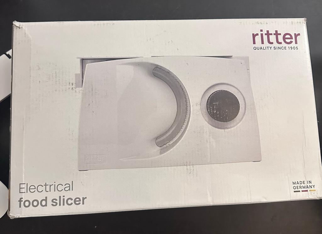 Ritter elektrische voedsel snijder - Nieuw met schade, ., Nieuw, Ophalen of Verzenden, .