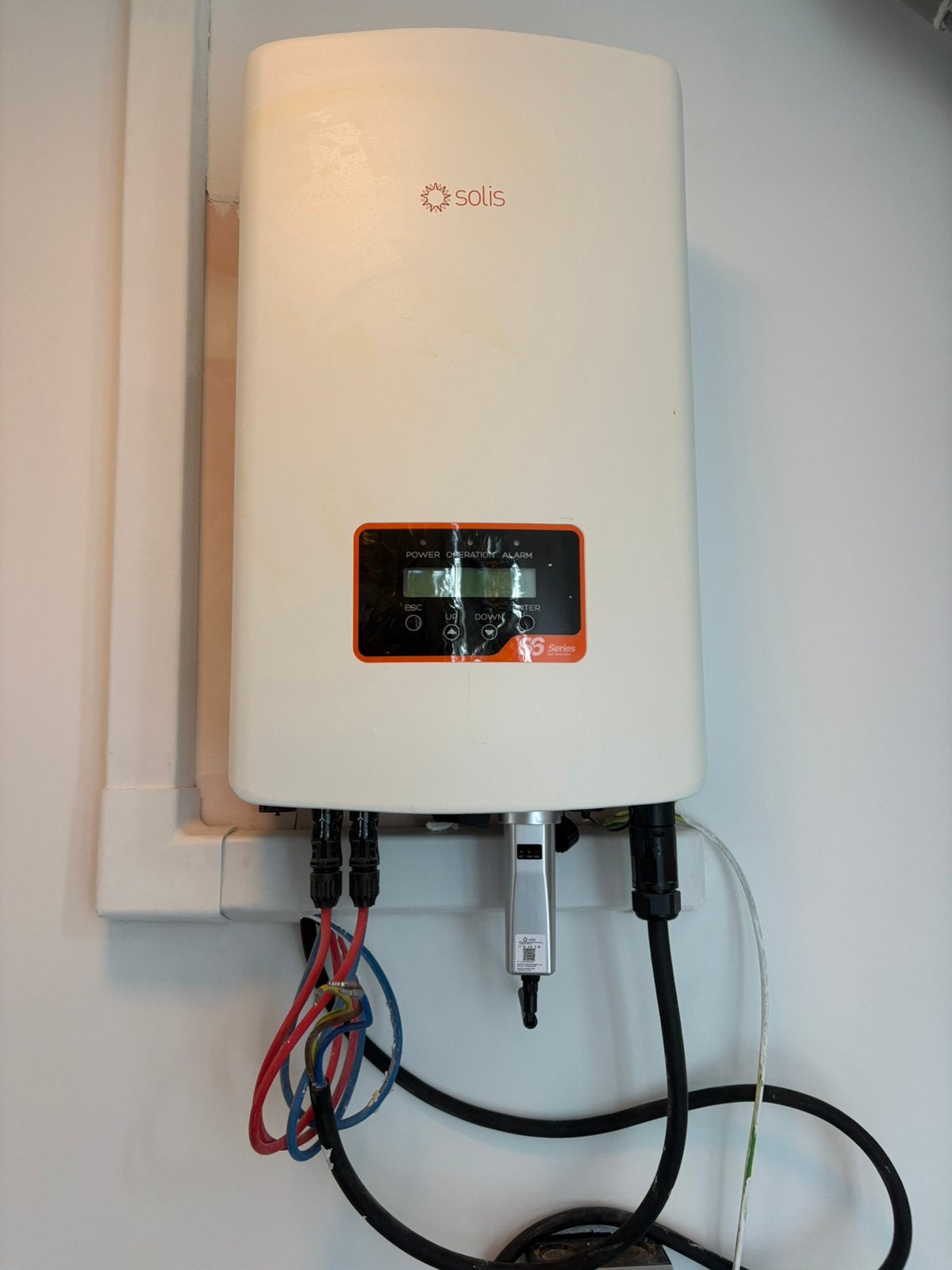 Solis S6-GR1P2.5K 1-fase Omvormer | Inclusief WiFi Dongle |, Ophalen, Zo goed als nieuw