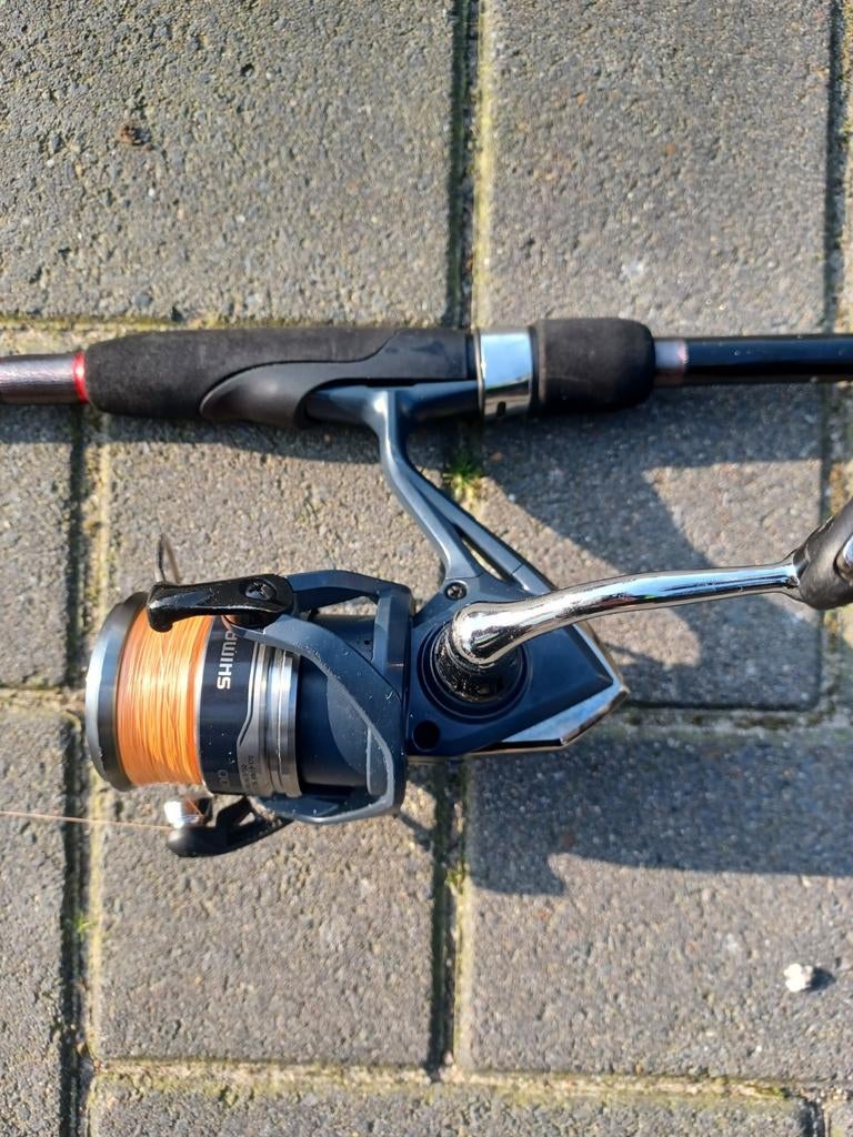 Spinhengel Bertus Rozemeier 235, Watersport en Boten, Hengelsport | Algemeen, Molen, Ophalen of Verzenden