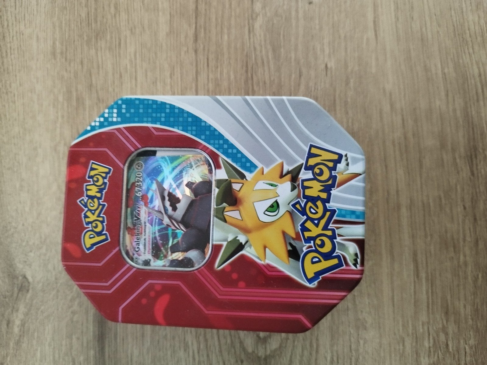 Pokémon kaarten in blik - Franse, grotendeels nep, Ophalen of Verzenden, Gebruikt, Meerdere kaarten