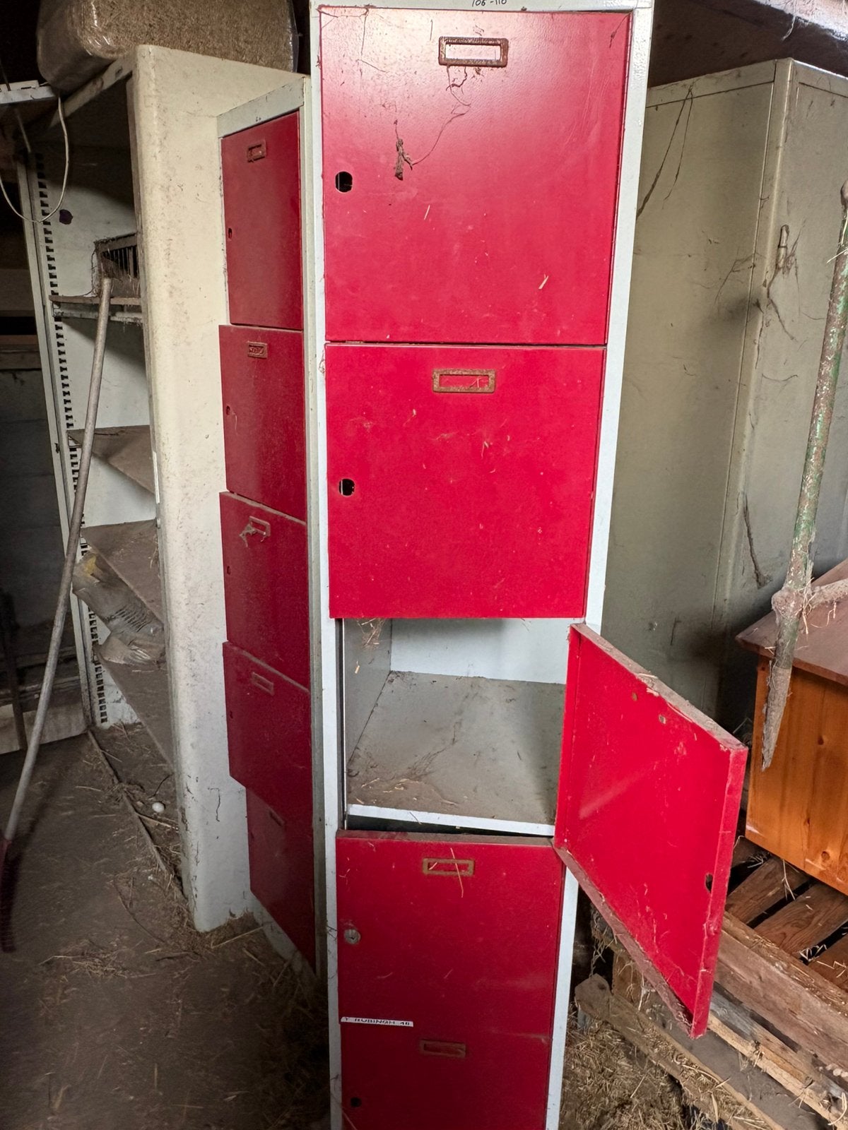 Lockers, Ophalen, Gebruikt