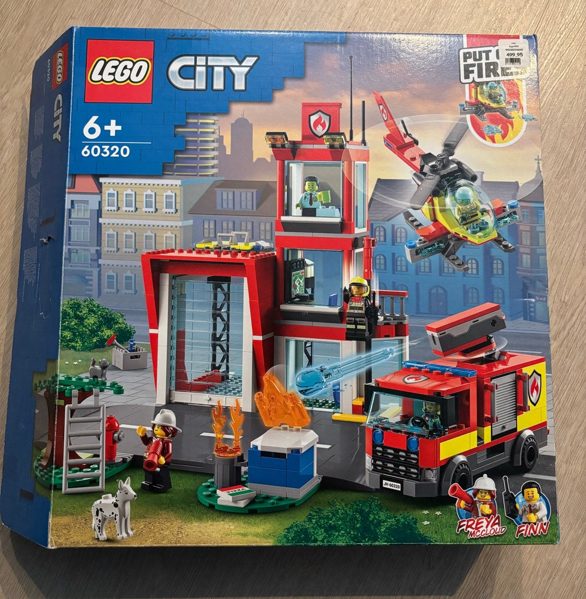 Lego City 60320 Brandweerkazerne - Zo goed als nieuw, City, Lego, Ophalen of Verzenden, Zo goed als nieuw