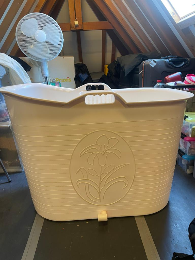 Adult bath bucket - portable, Overige typen, Zo goed als nieuw, Minder dan 100 cm, 25 tot 50 cm