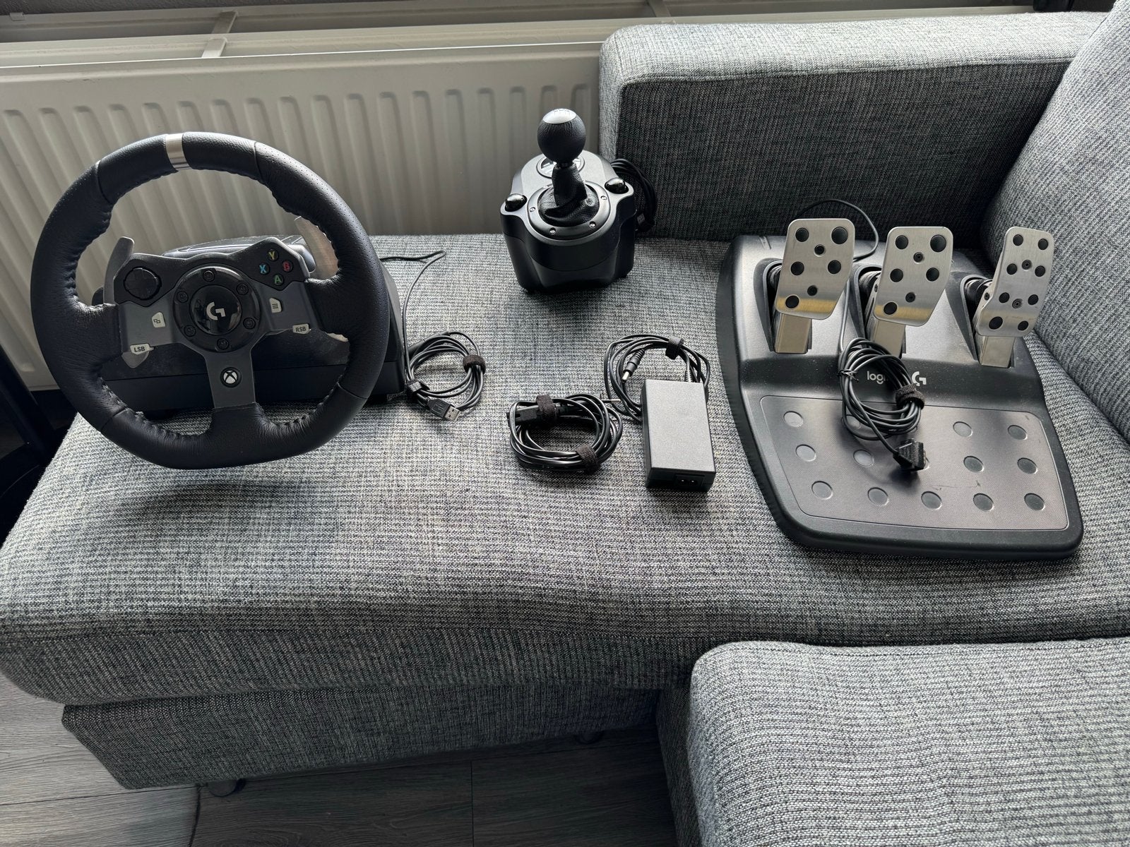 Logitech G920 Racestuur met Shifter, Spelcomputers en Games, Spelcomputers | Overige Accessoires, Ophalen, Racestuur, Force feedback