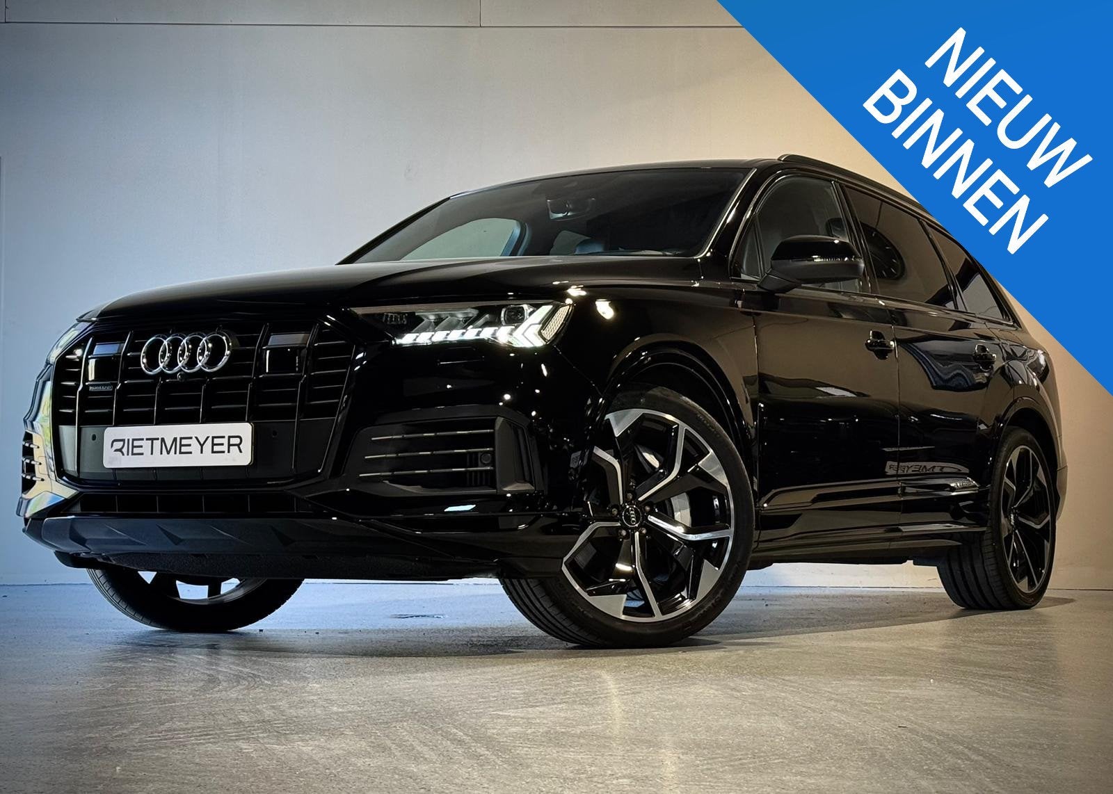 Audi Q7 55 TFSI e quattro S Line |Head-Up |B&O |Stoelverkoel, Auto's, Automaat, 12 maanden, 14 kWh, Gebruikt