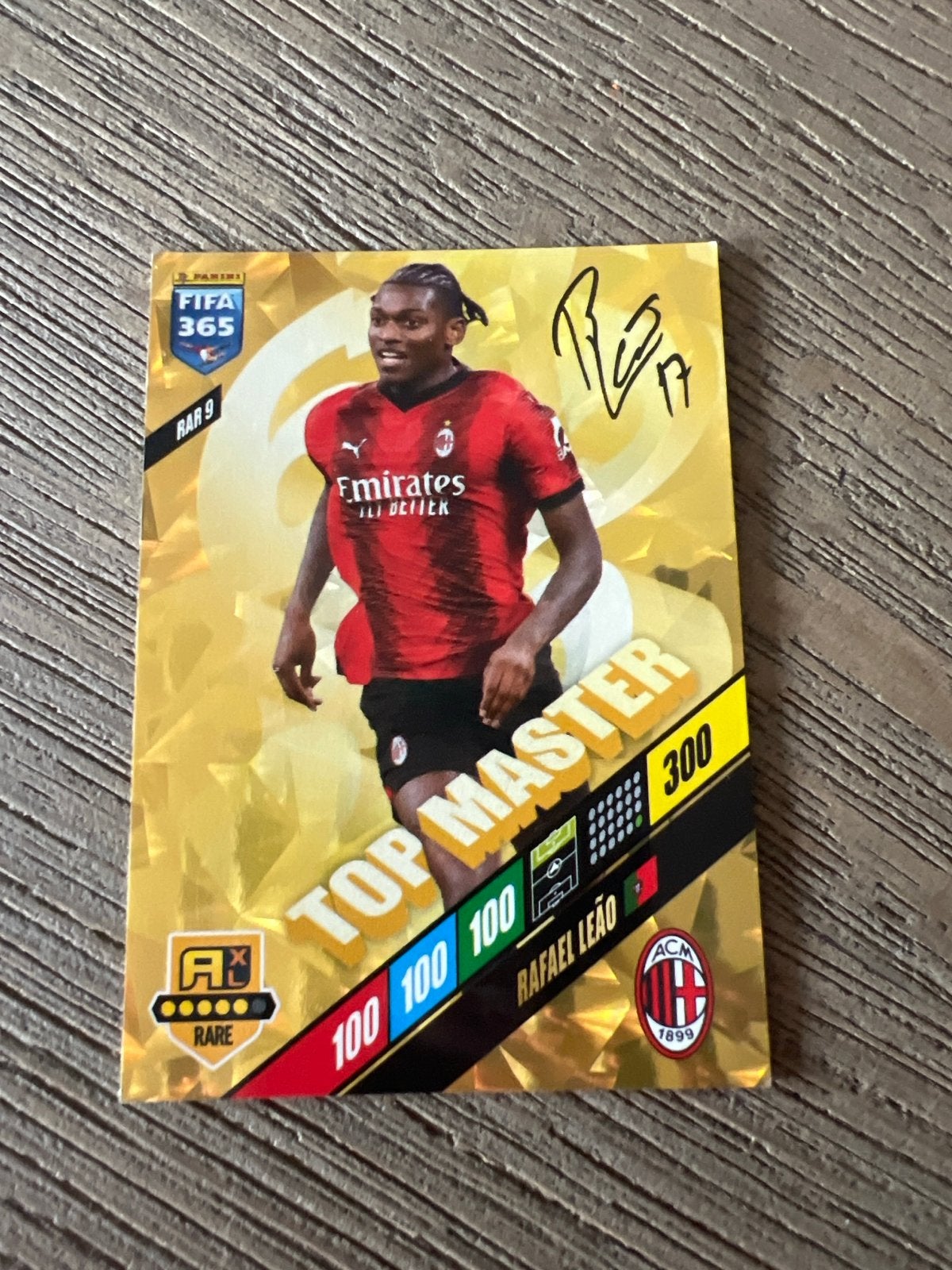 FIFA 365 Rafael Leão Top Master Voetbalkaart, Ophalen of Verzenden, Zo goed als nieuw, Buitenlandse clubs, Spelerskaart
