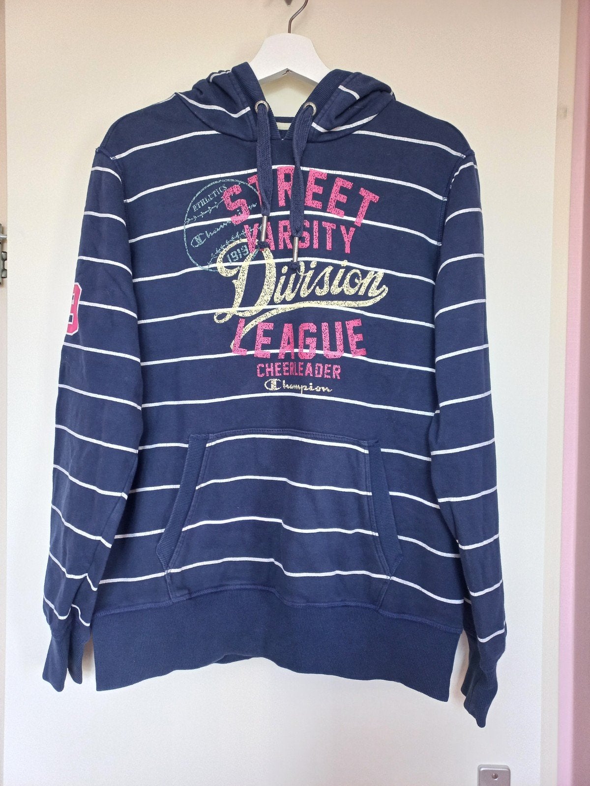 Champion trui, Blauw, Maat 46/48 (XL) of groter, Ophalen of Verzenden, Zo goed als nieuw