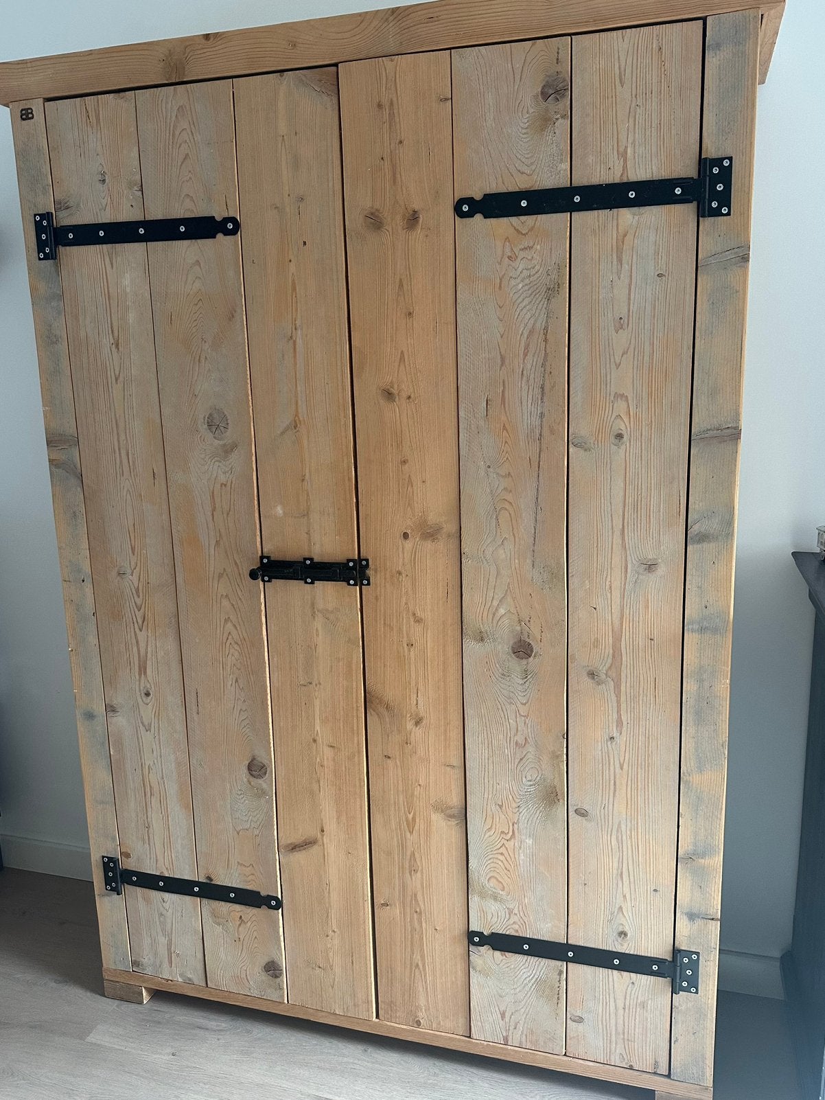 Mooie stijgerhouten kast te koop, Ophalen of Verzenden, Gebruikt