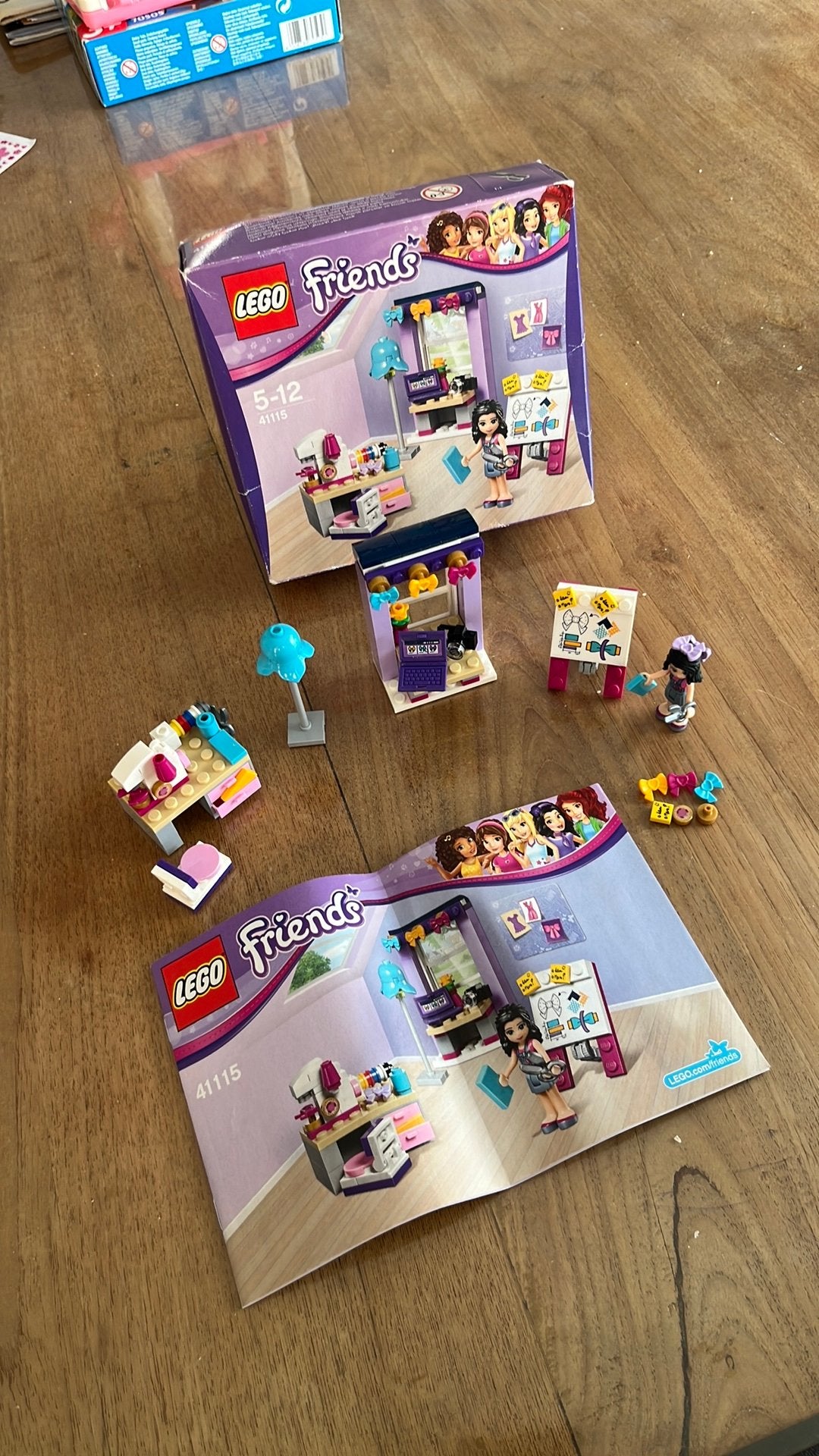 Lego Friends 5-12 jaar naaiatelier, Ophalen of Verzenden, Zo goed als nieuw