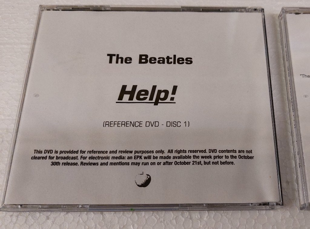 The Beatles 2 x PROMO DVD Help & Making of EMI APPLE RARE !, Alle leeftijden, Verzenden, Nieuw in verpakking, Muziek en Concerten