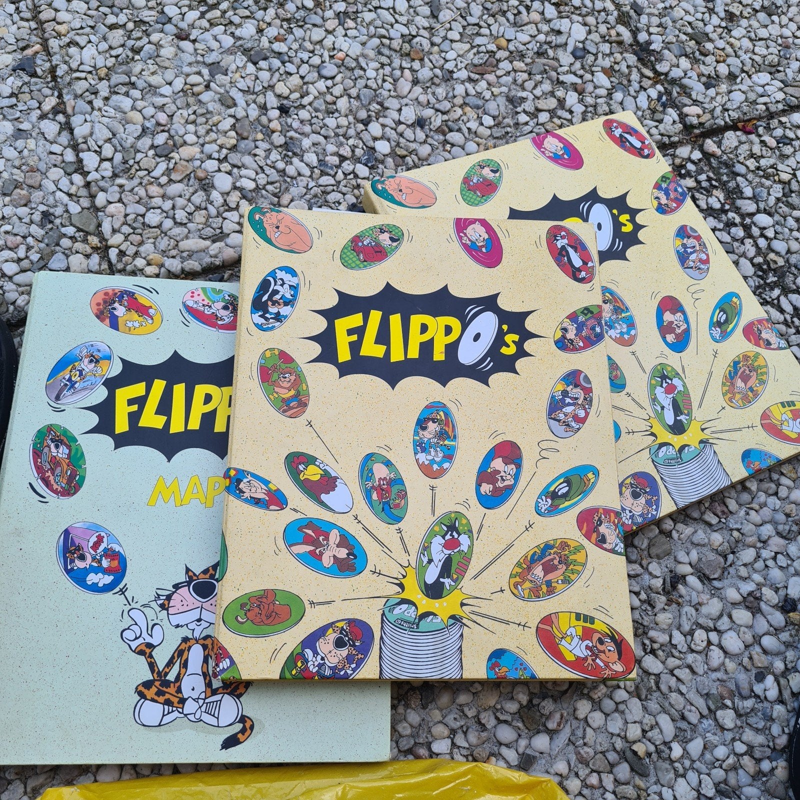 3 mappen vol met flippos., Ophalen of Verzenden, Losse flippo's