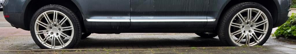21 inch 5x130, Ophalen, Gebruikt, 295 mm, Banden en Velgen