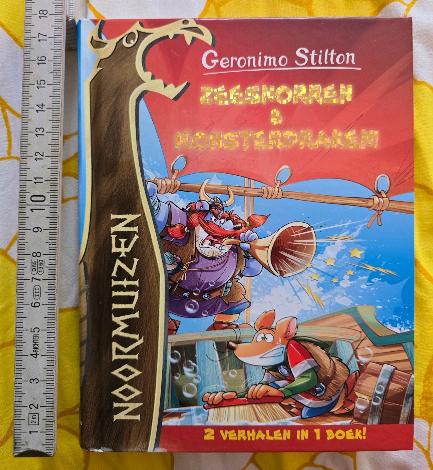 Geronimo Stilton: Noormuizen - Megasnorren & Monsterdraken, Boeken, Kinderboeken | Jeugd | onder 10 jaar, Ophalen of Verzenden