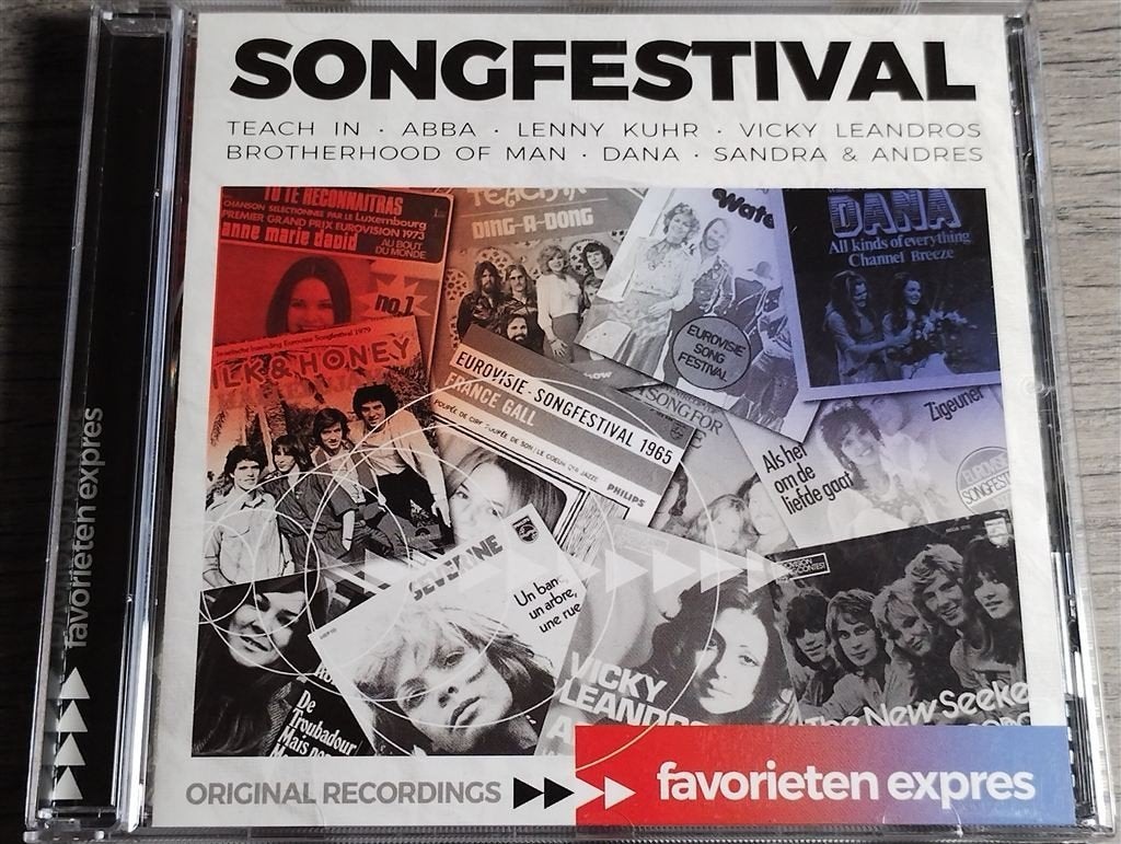 Favorieten Expres: Songfestival, Ophalen of Verzenden, Zo goed als nieuw, Pop
