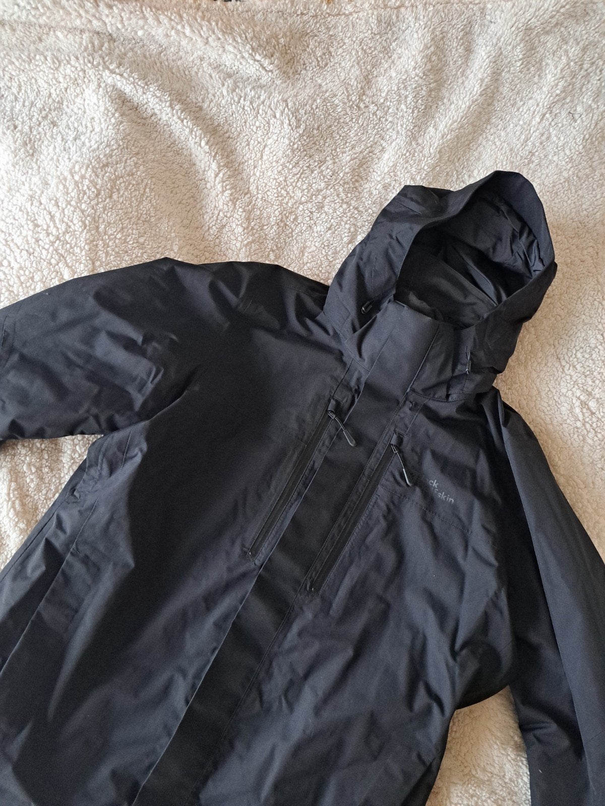 Jack Wolfskin Jasper 3 in 1, Kleding | Heren, Jassen | Zomer, Verzenden, Zwart, Maat 56/58 (XL), Zo goed als nieuw